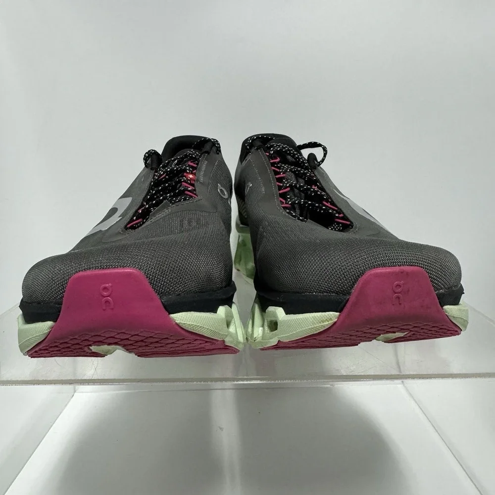 On Cloudmonster 2 Running Shoes Asphalt/Lima 3ME10122541 Men's Size 12